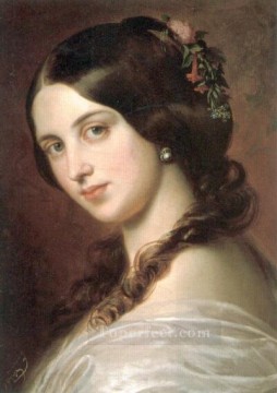  Eugene Pintura - Madchenbildnis dama Eugenio de Blaas